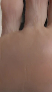 A Giantess Shows You Her Feet Lady Victoria Valente Mighty Wrinkles on Her Feet, Thick Giant Toes