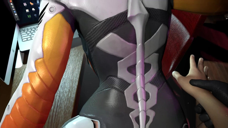 Wraith ward: Mercy è un demone a letto - Parodia di Overwatch
