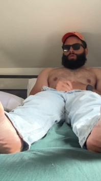 Pižmový pracující muž Chodidla