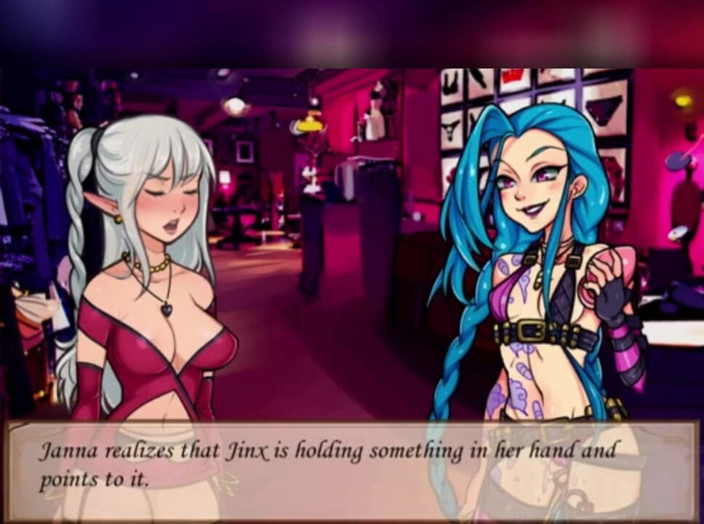 3DXXXTEEN2 Cartoon: Janna is taught to eat pussy. 3D porn cartoon sex