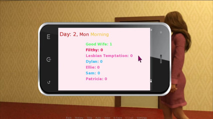 Visual Novels: A wife and stepmother part 16 - when husband was on work