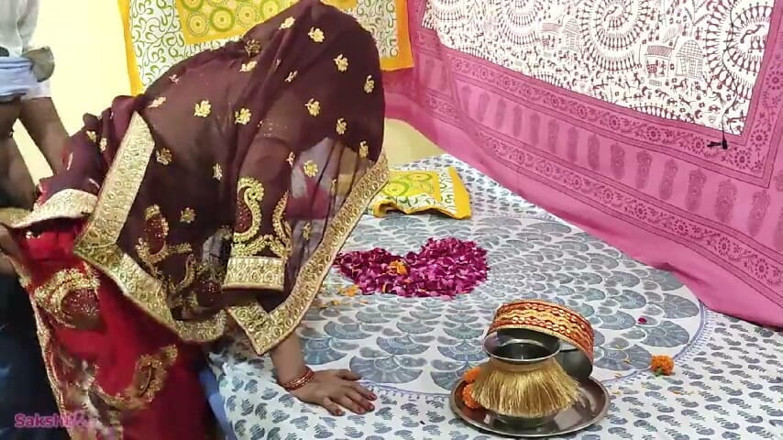 sakshi_raniii: Karvachauth Par Utha Uthake Chudayi Kari, Upwas Lund Ke Pani...