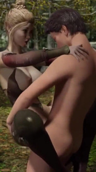 Fucking a Horny Dwarf Widow