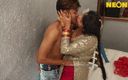 Neonx VIP studio: Newly Married Couple Passionate Sex Full Night Hot Couple Desi...