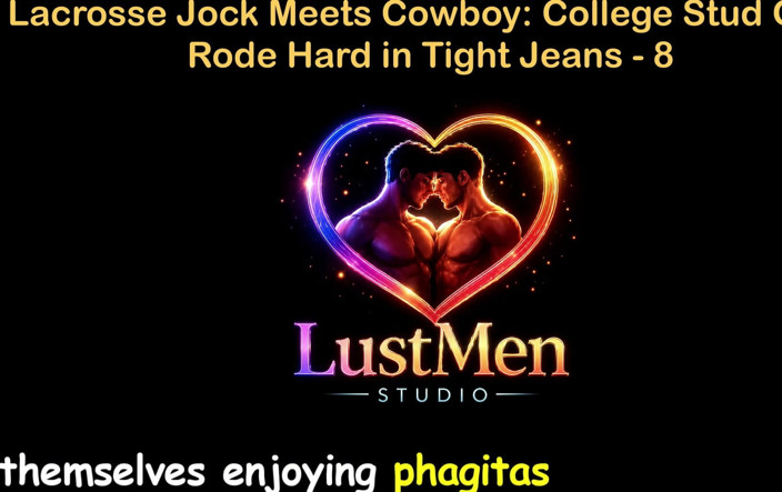 LustMen: Anglický audio gay sexuální příběh - Lacrosse Jock Splňuje kovboje: Vysokoškolský...
