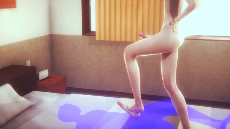 Yaoitube: Yaoi femboy - ногами з зеленим волоссям