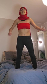 Jumping on My Bed Till My Last Breath Mia Niqab