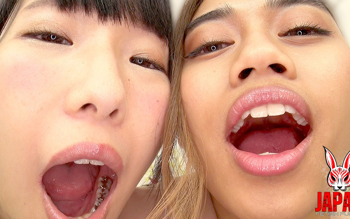 Japan Fetish Fusion: Arisu mizushima大战aysha yuzuki - 肮脏的呼吸，舔鼻子和在一尘不染的水疗中心内吐口水