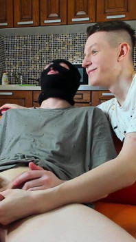 Alex's Balls Shouldn't Be Relaxed Next to a Big Guy!