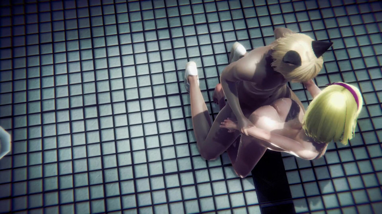 Yaoitube: Yaoi femboy - Ітан стає на коліна без презерватива