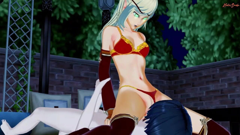 Hentai Smash: Hot Warcraft L'elfo cavalca la faccia di un ragazzo prima...