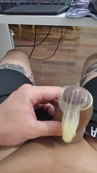 Cum Inside Condom