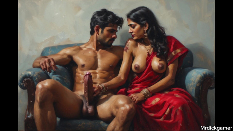 Hornysexes: インドの女子大生とインドのシュガーダディホットなフルナイトセックス