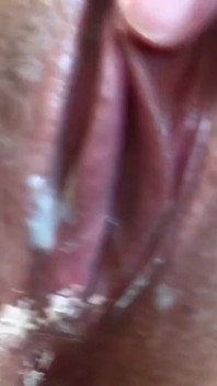 I Use His Cum as a Jerk off Lubricant. Pulsating Creamy Pussy. Close-up