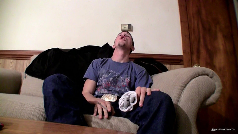 Boys Smoking: Cowboy Ty Smoke &amp; Strok