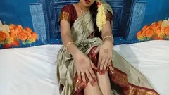 Muito bonita tamil bhabhi estava com fome de grande pau
