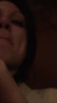 Pretty Young Brunette Fucked Hard and Jizzed on Body in POV