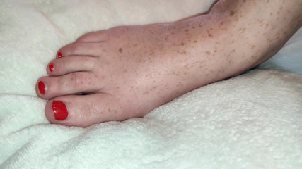 Jmgameplay: Amazing footjob. Black stockings. Foot fetish 4K