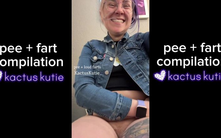 Kactus kutie: Min första kissa och fart samlingsvideo