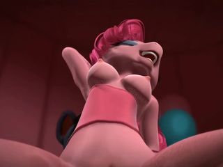 Velvixian 3 Furry: My Little Pony - Pinkie pie (कोई आवाज नहीं) (प्यारे सेक्स)