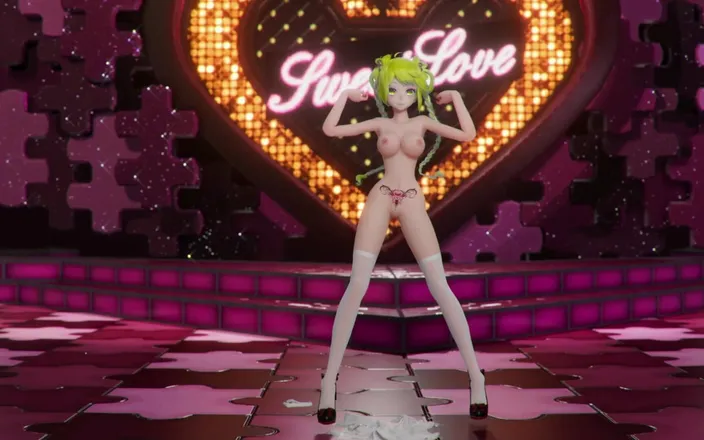 Smixix: Hatsune Miku Shake It Song Undressing Dance Hentai Mmd 3D Blonde...