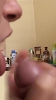 Close up anal action with horny brunette chick