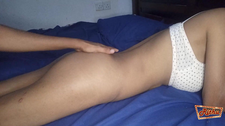 Rithu_Girl: Не кінчай всередину, будь ласка, я ще не готовий... Справжня аматорська пара має домашній секс - шрі-ланкійська