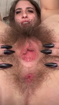 Hairy Pussy Spread Exploration