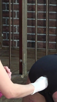 Sadistic Female College Student Anal Gape Masochistic Man with Her Fingers, a Bat, and Her Fist