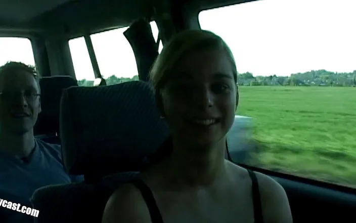 Girlycast: Sweet melanie picked up and fucked