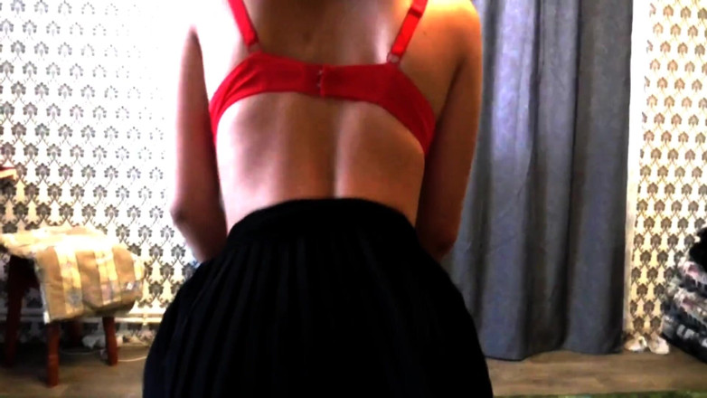 CalientePWNZ: Black skirt sex