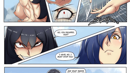 Pectus Show: Dopadení titána - Komiks s hentai obryně