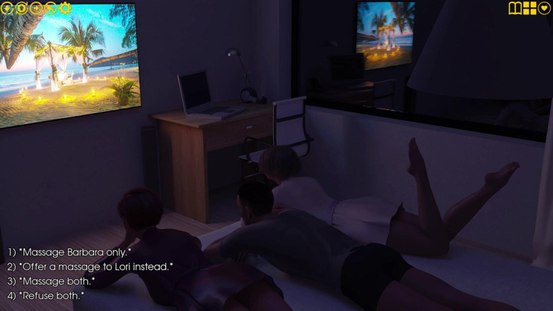 3D Cartoon Porn: Moje potěšení 47 - Julian Prstí Lori kundičku, zatímco také tření Barbary