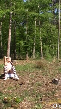 Olds fuck dolls - Old grumpy man Pavel Terrier fucks teen cutie Ander Ways in a forest