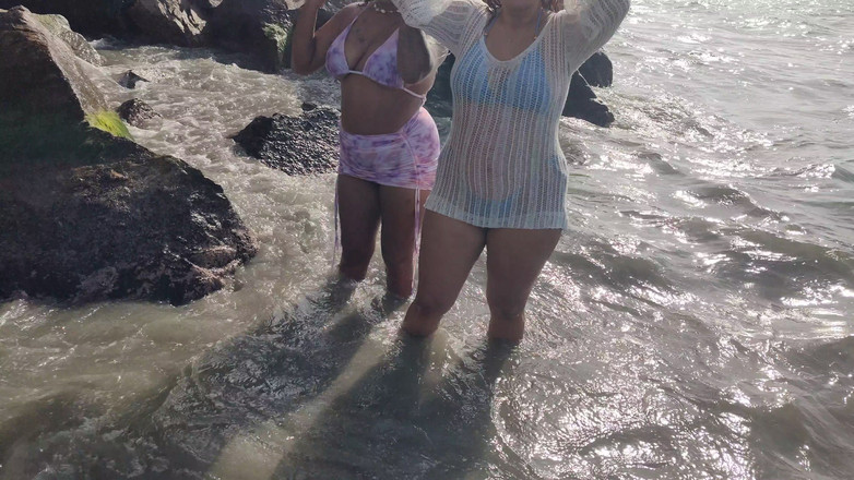 LiL Latin Goddess: Bts Blooper Open Ocean Phootshot