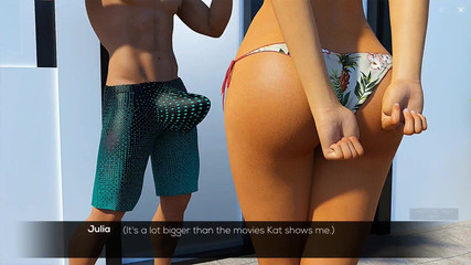 HotSummer117: Flirty F Cap 4 - My Boss Gives Me a Blowjob for...