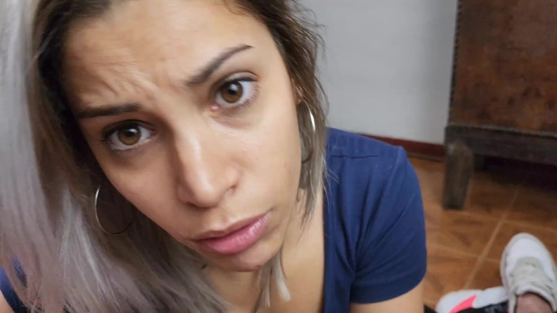 Sweet American: Scharfer blowjob. Sperma schlucken