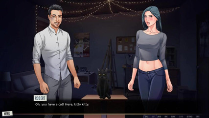 Dirty GamesXxX: Our red string: Robert on his way to fuck Lena -...