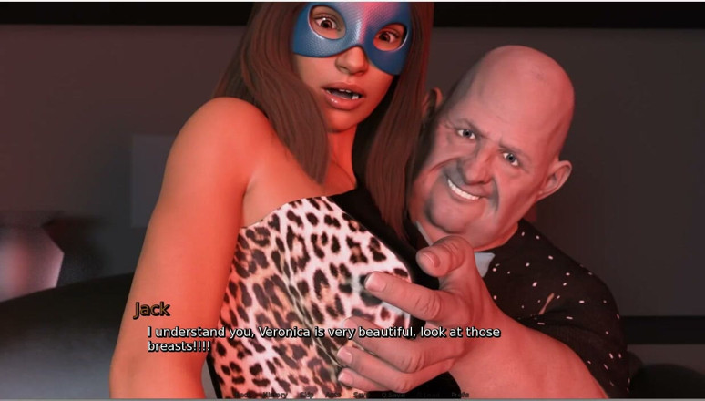 XXX Games Bunk: Laura şehvetli sır - oyun - partide maskeli evli kadın kocasını öperken büyük şişman beyaz...