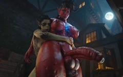 Horny Trans Asks Me to Fuck Her Until I Can't Anymore: Hot Pussy, Dripping Cum Best Porn Compilation. Amazonium3d