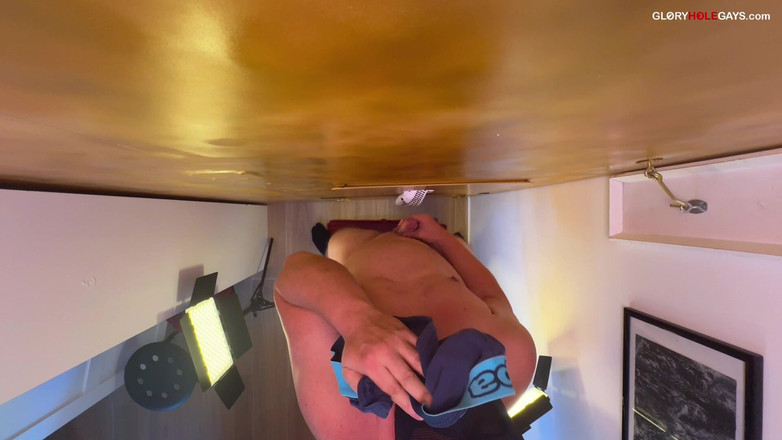 GLORYHOLEGAYS: Cock Ring Gloryhole - Hard as Rock and Dripping Until Explosive...