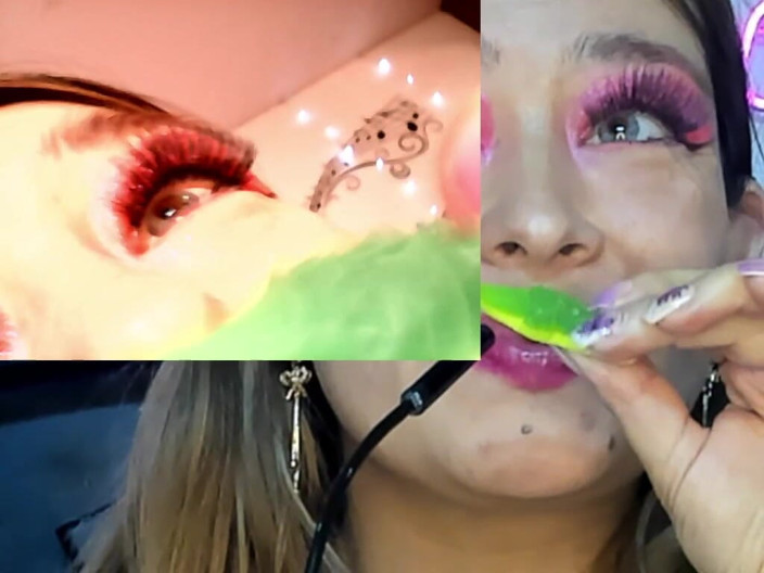 Angel eyes studio: Spettacolo di vores! Ingoia e gioca con le gomma di...