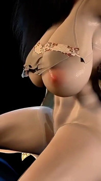 Loszka 3D: Krzywa i spragniona uwaga - hentai animacja 3D