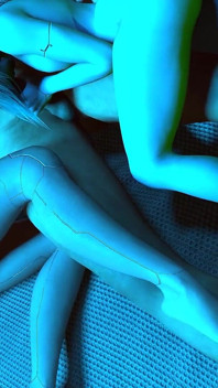 Rebecca a Lucy Spooning a Kouření | Cyberpunk Edgerunners Parodie