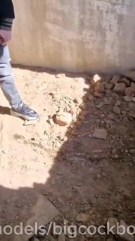 Gay Bear Hammers a Young Guy's Ass in a Factory Right