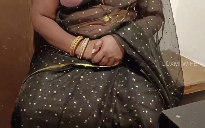 Luxmi Wife: Läkare knullar patienten i svart sexig Saree - avsnitt 2