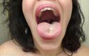 Natalie Wonder: Sonda bocca dettagliata provocante