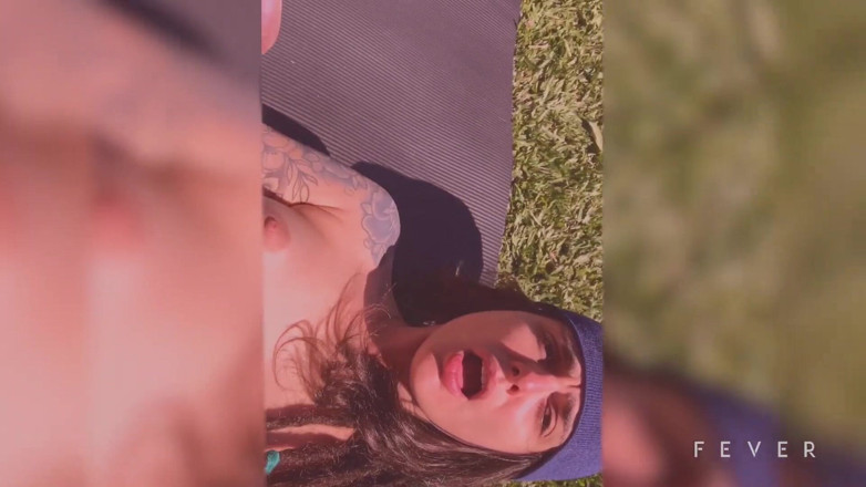 Fever Films: Masturbation in an incredible view - Amateur dread hot