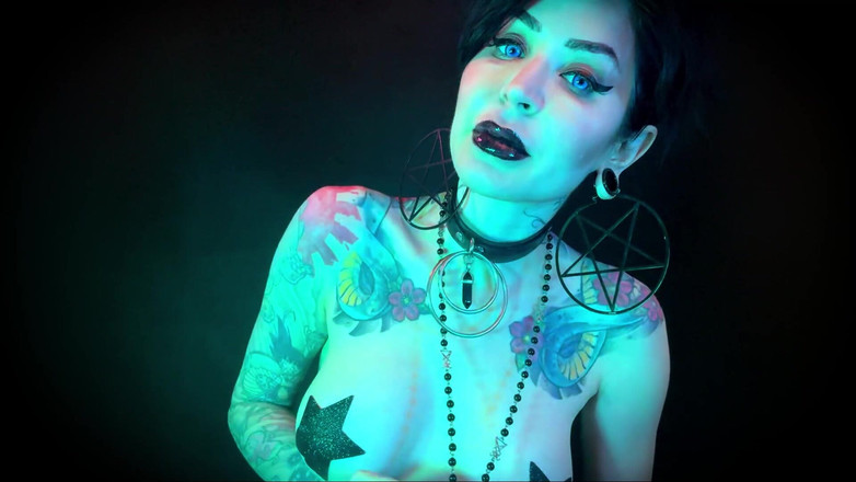 Baal Eldritch: Hallows Eve Gothic Lips - Halloween, Černé Rty, Goth, POV, Pov, Polibky,...