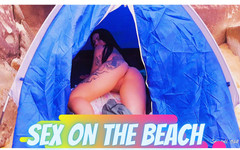 Sexdoll520: Camping on the Beach Is Good, It's Even Better to...
